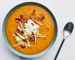 Butternut Squash Soup with Apples Butternut Squash Soup with Apples