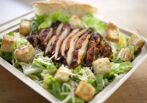 Grilled Chicken Caesar Entree Salad Box