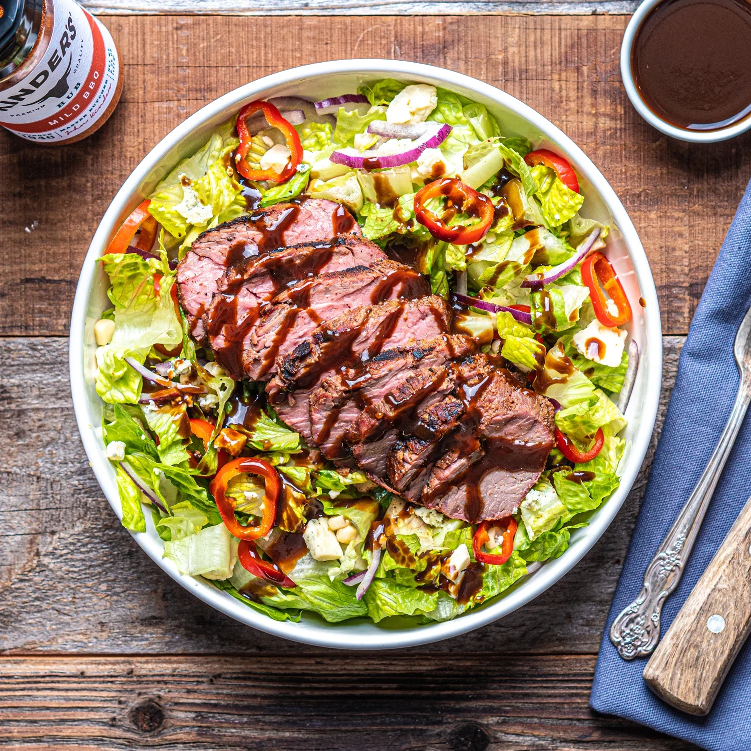 Tri-Tip Mixed Green Entree Salad Box