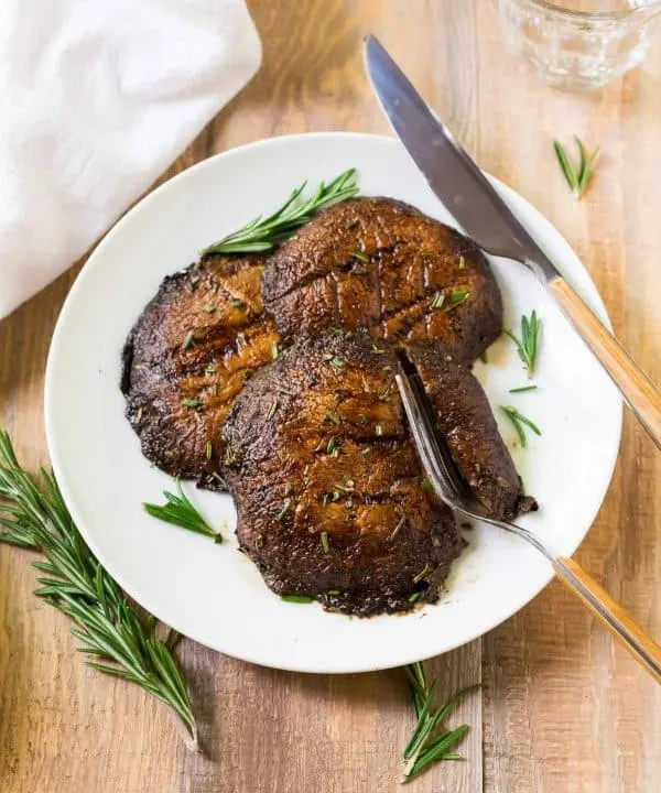 Light Carb BBQ Portobello Saute