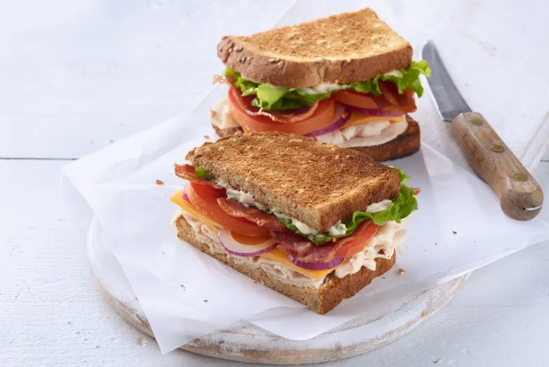 Turkey Club Sandwich