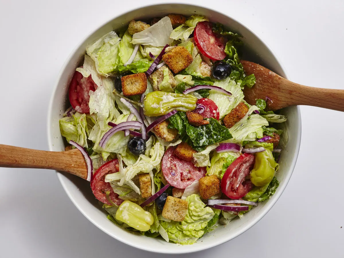 Seasonal Leafy Green Salad Seasonal Leafy Green Salad