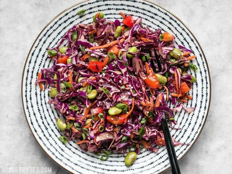 Edamame Slaw