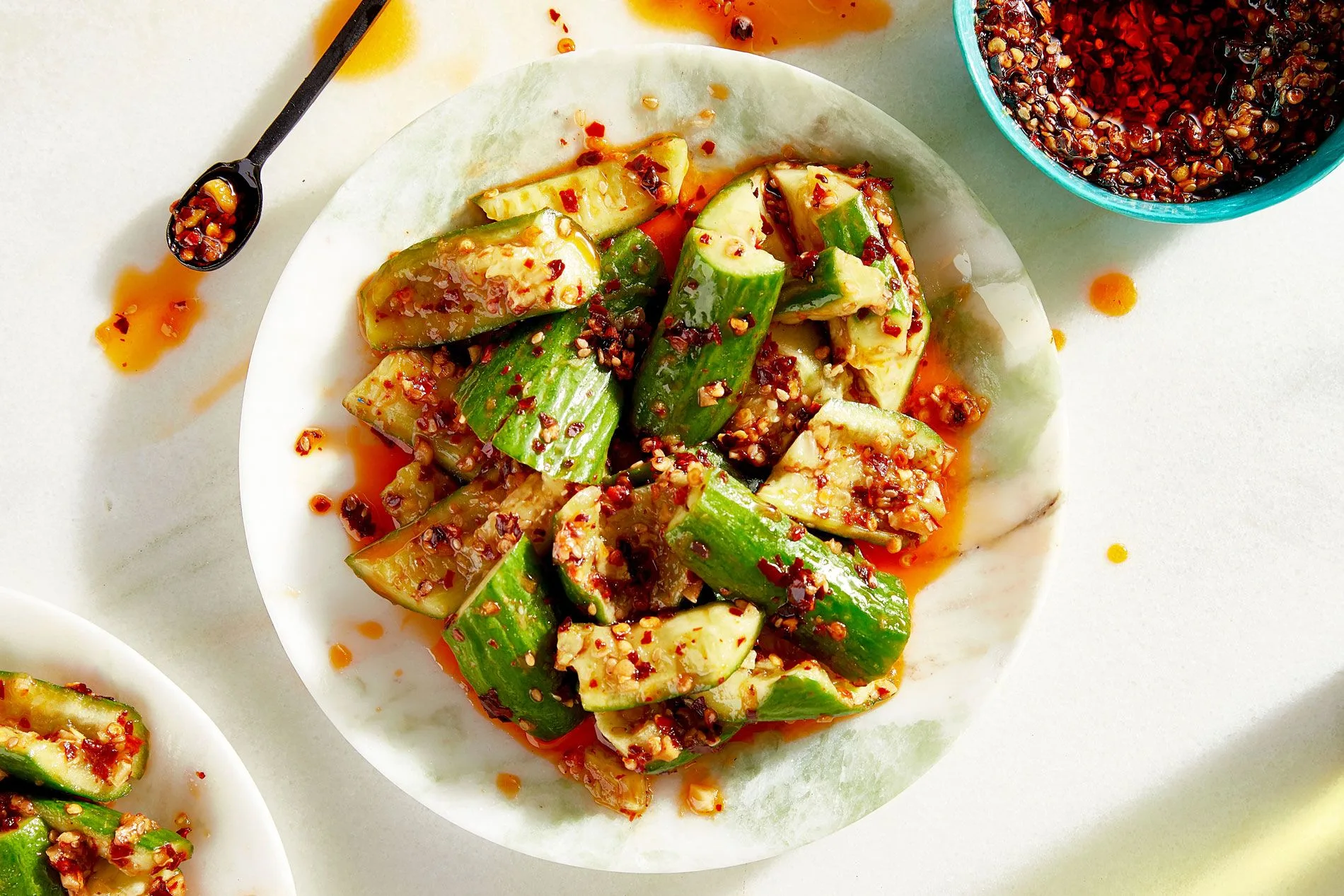 Sichuan Chili Cucumbers