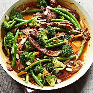 Light Carb Beef and Broccoli with String Beans Light Carb Beef and Broccoli with String Beans