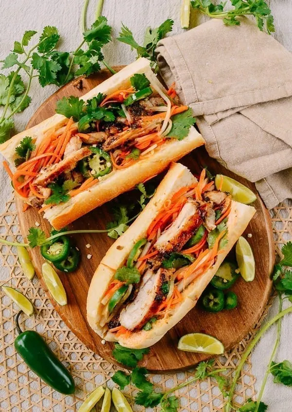 1/2 Gluten-Free Salt and Pepper Chicken Banh Mi 1/2 Gluten-Free Salt and Pepper Chicken Banh Mi