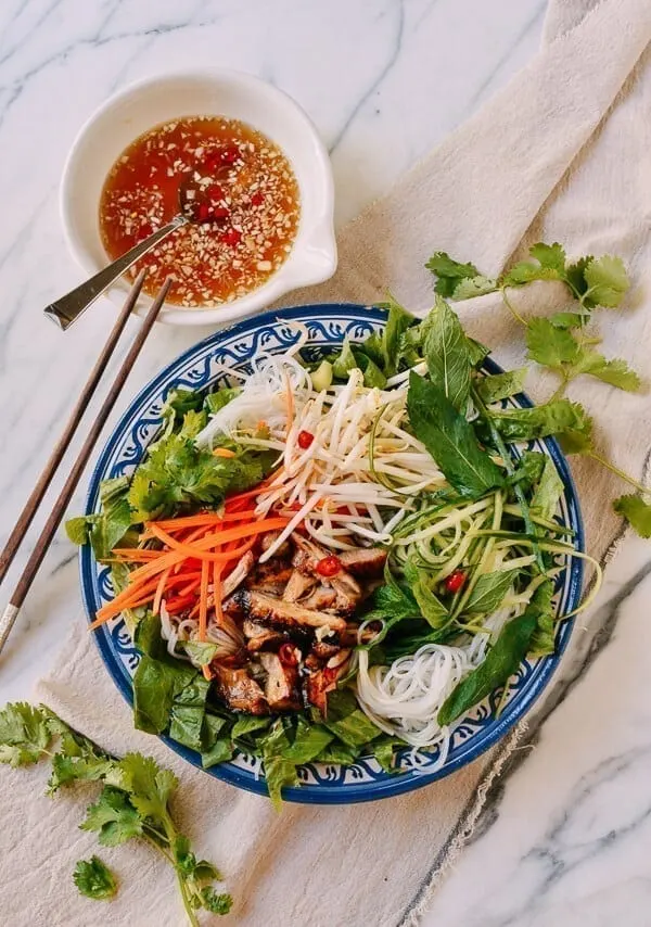Gluten Free Chicken Bun Noodle Salad Gluten Free Chicken Bun Noodle Salad