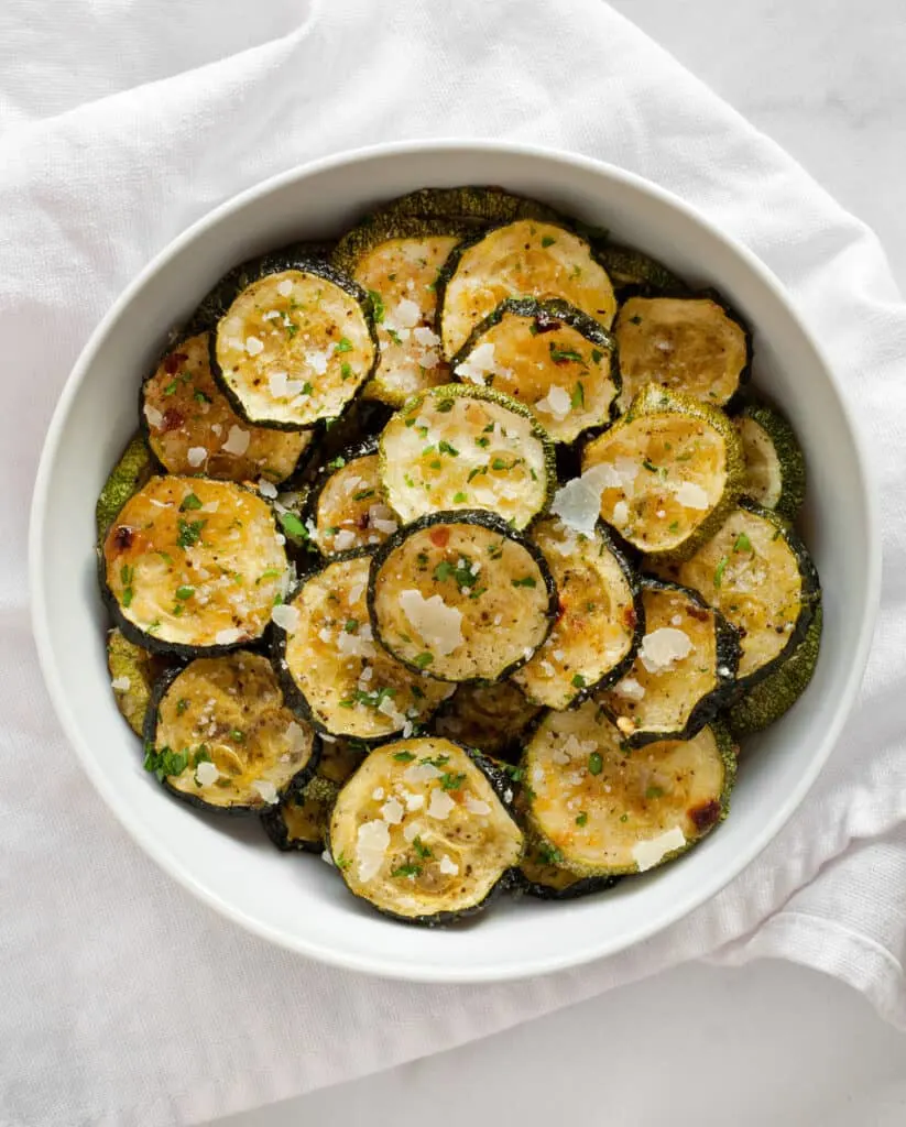Lemon Garlic Zucchini