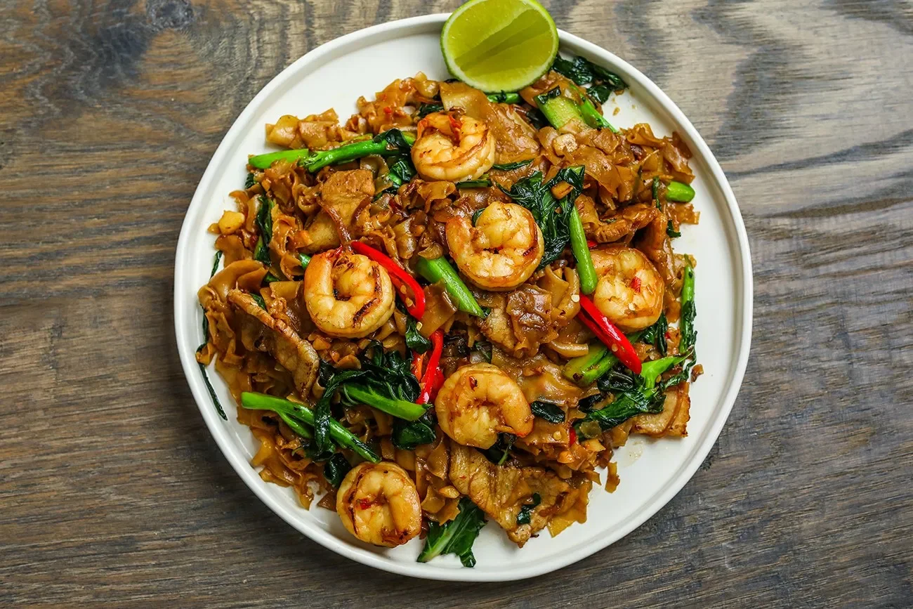 Drunken Noodle Shrimp Drunken Noodle Shrimp