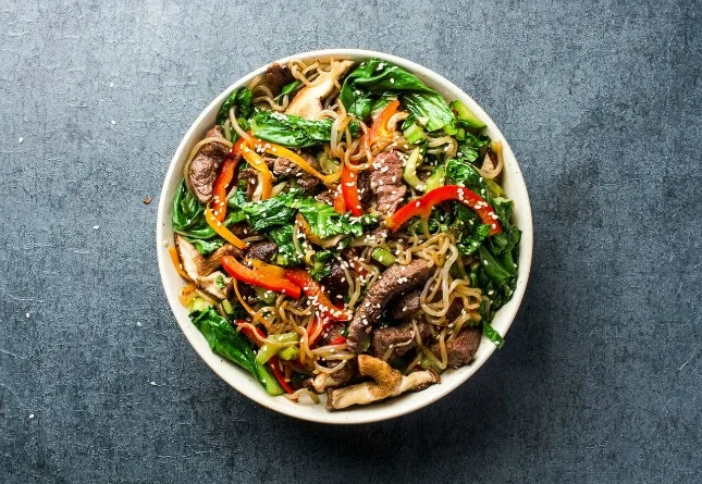 Shirataki Mee Goreng Beef Shirataki Mee Goreng Beef