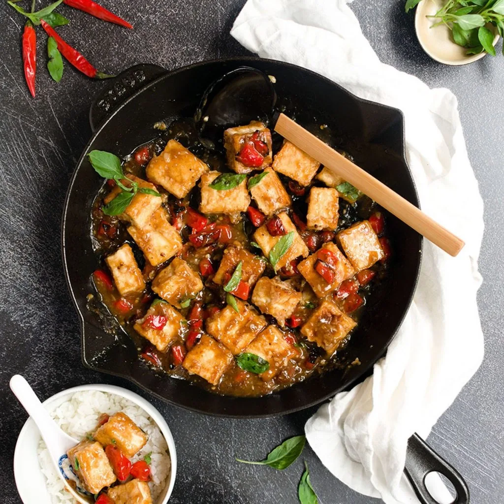 Spicy Basil Tofu Spicy Basil Tofu