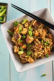 Tofu Ginger Fried Rice Tofu Ginger Fried Rice