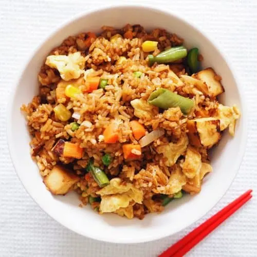 Tofu Thai Style Fried Rice Tofu Thai Style Fried Rice