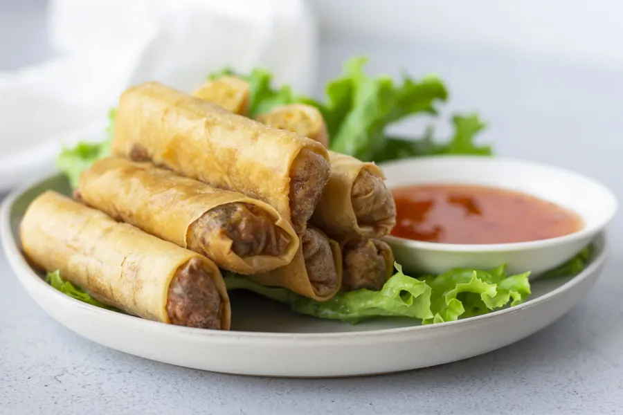 Crispy Vegetable Spring Rolls Crispy Vegetable Spring Rolls