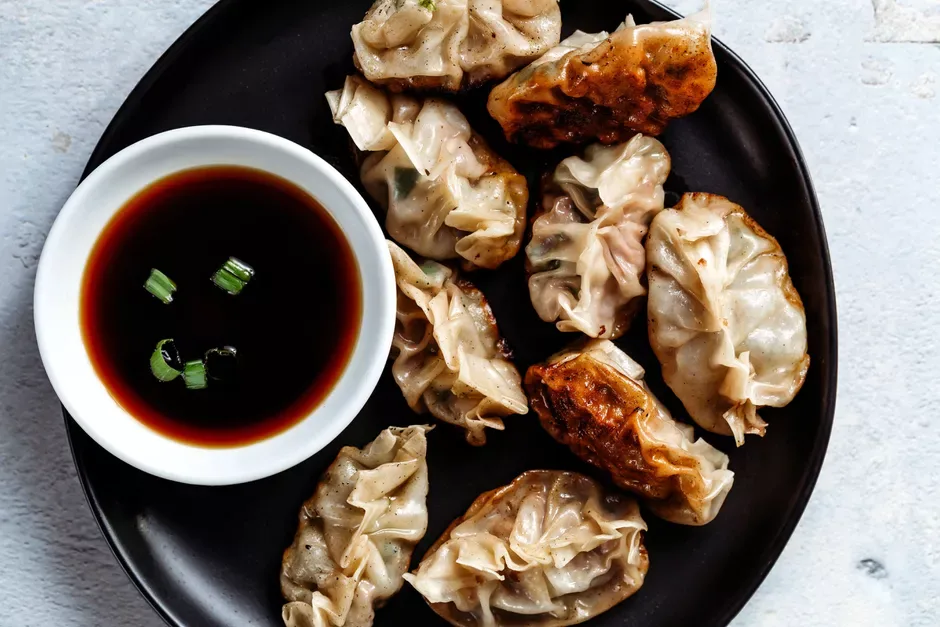 Pan Fried Pork Dumplings Pan Fried Pork Dumplings