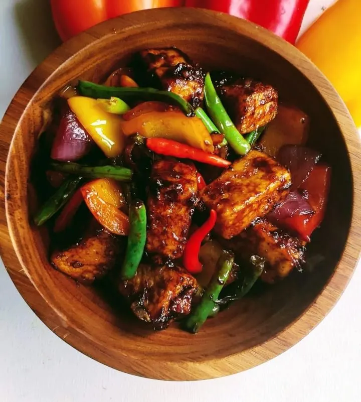 Gluten Free Mongolian Tofu