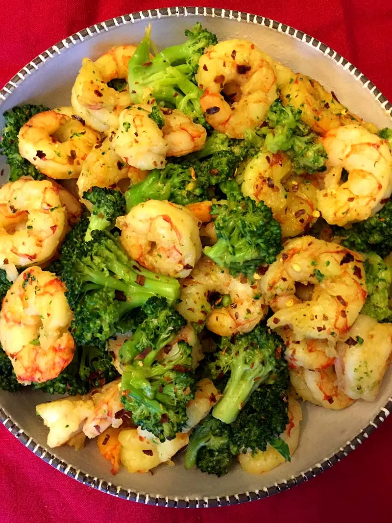 Gluten Free Mongolian Shrimp
