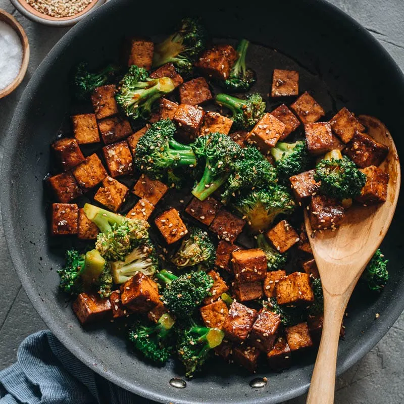 Vegan Mongolian Tofu