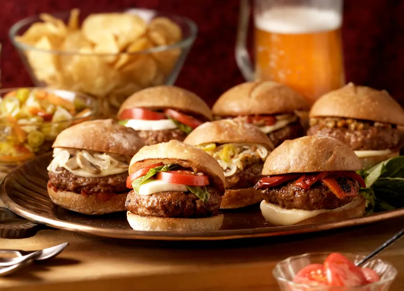 Beef Kielbasy Sliders Beef Kielbasy Sliders