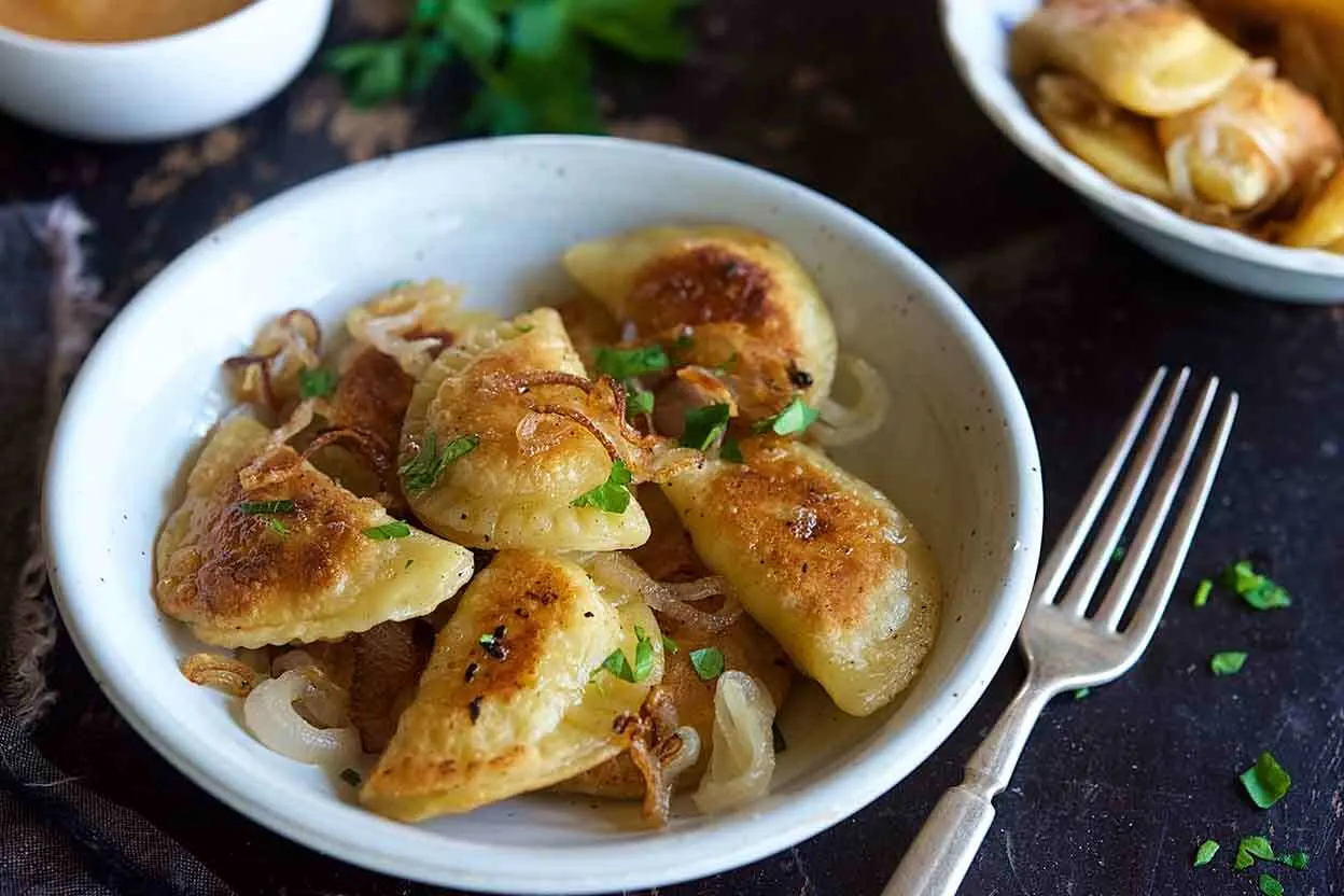 Vegan Sauerkraut Pierogies Vegan Sauerkraut Pierogies