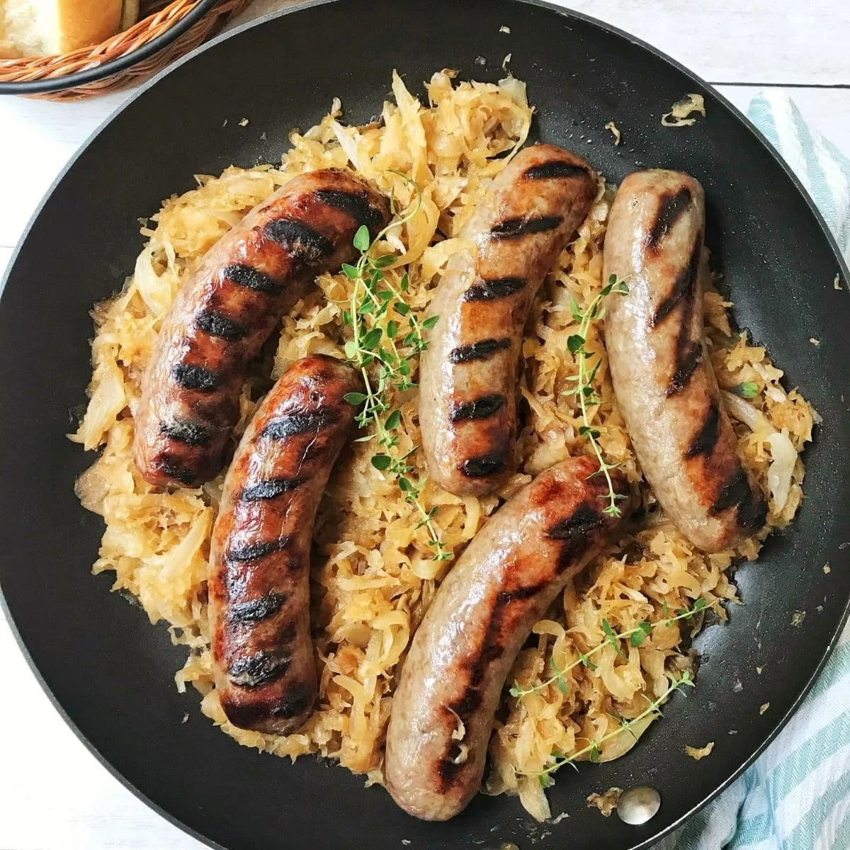 Grilled Beef Kielbasa Grilled Beef Kielbasa