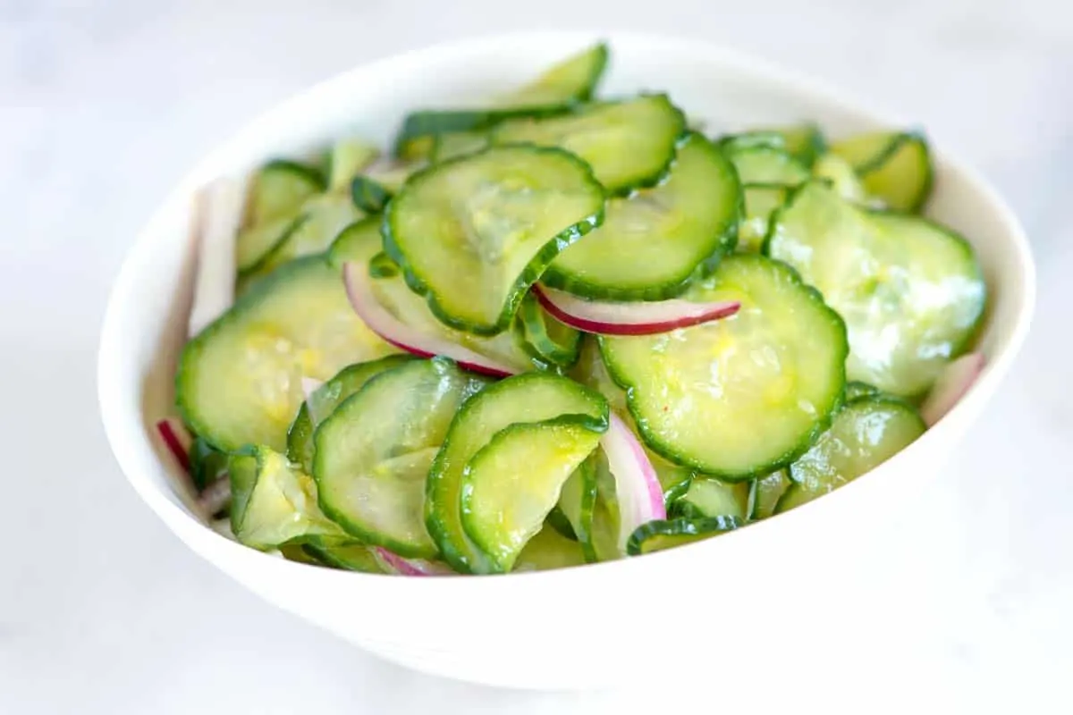 Cucumber Slaw Salad Cucumber Slaw Salad