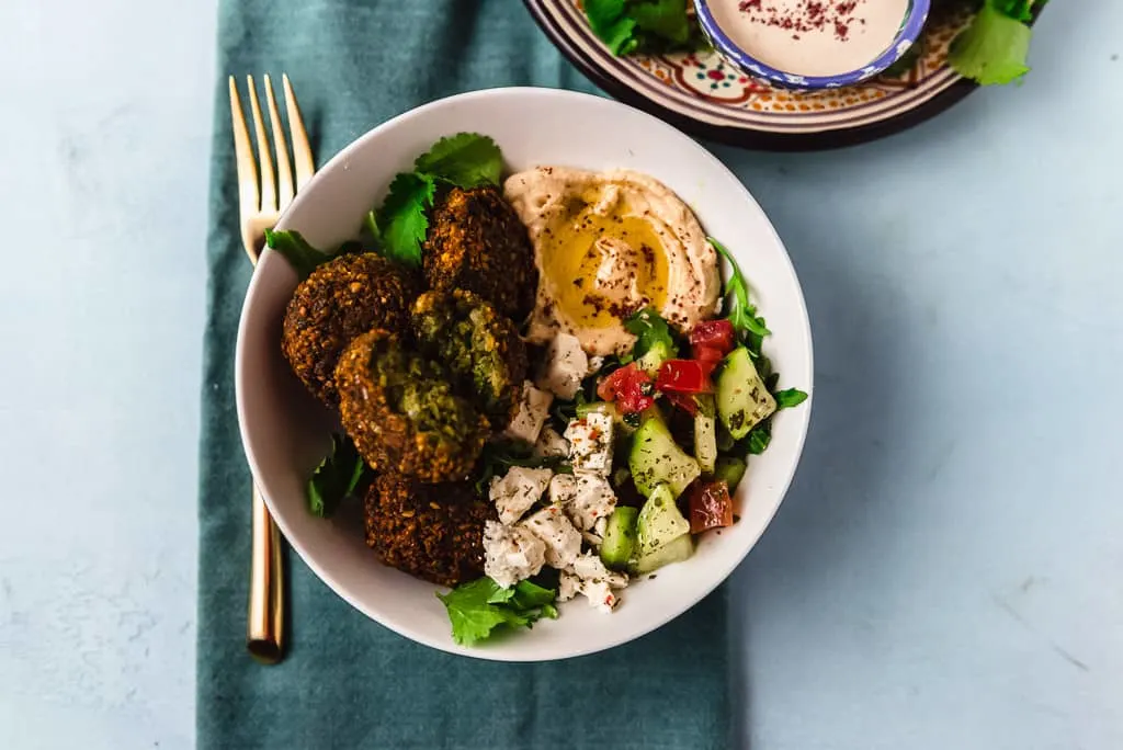 Falafel Rice Bowl Falafel Rice Bowl