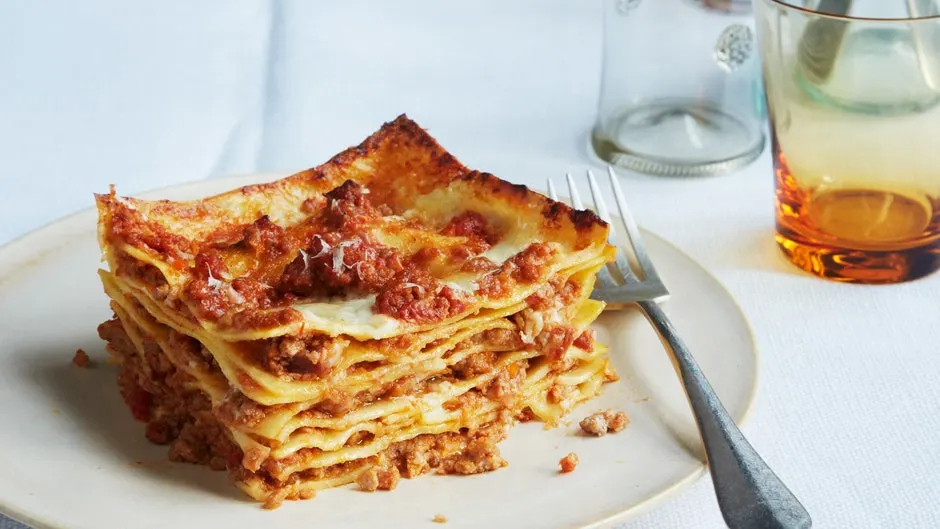 Beef Bolognese Lasagna Beef Bolognese Lasagna