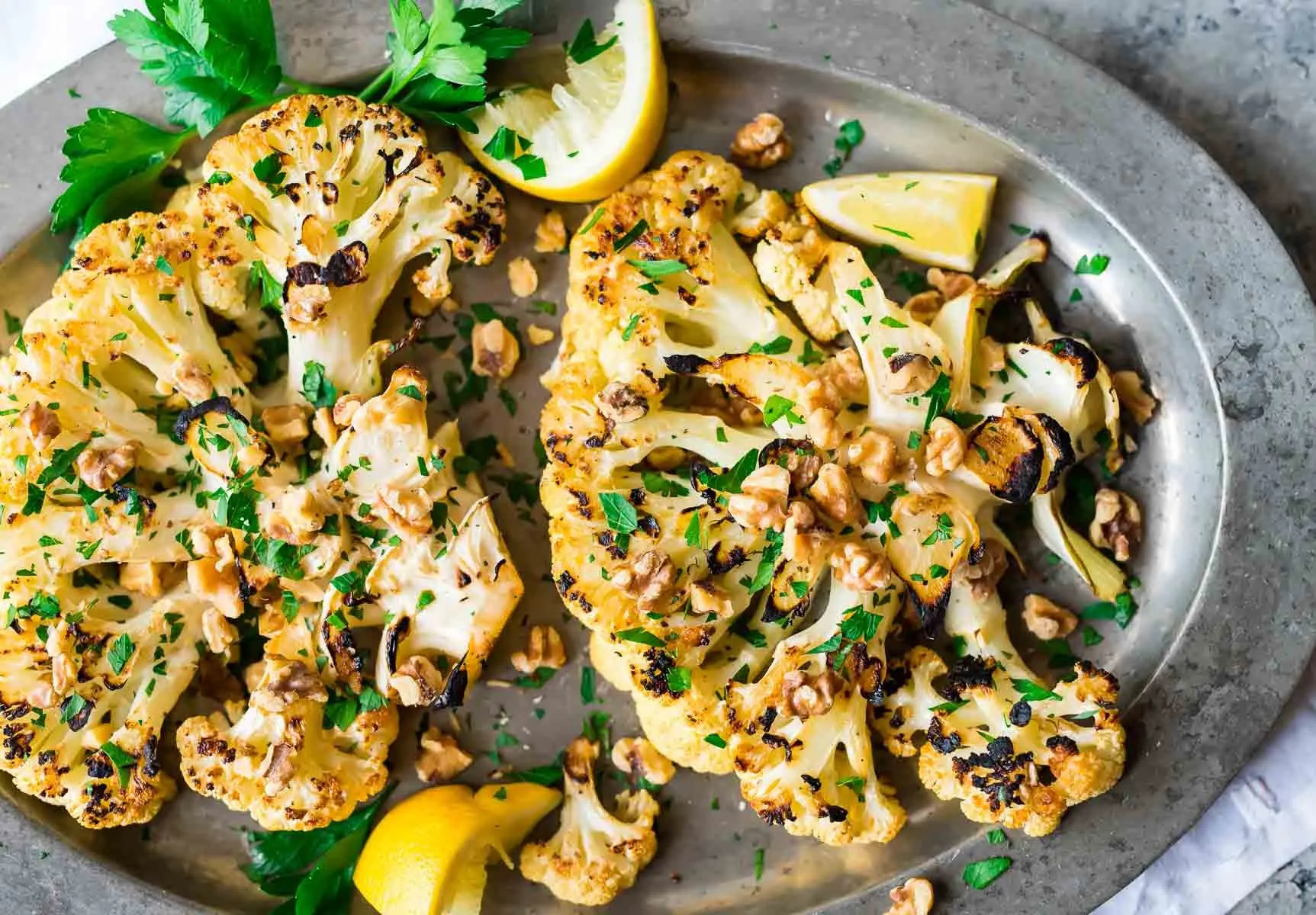 Grilled Cauliflower Grilled Cauliflower
