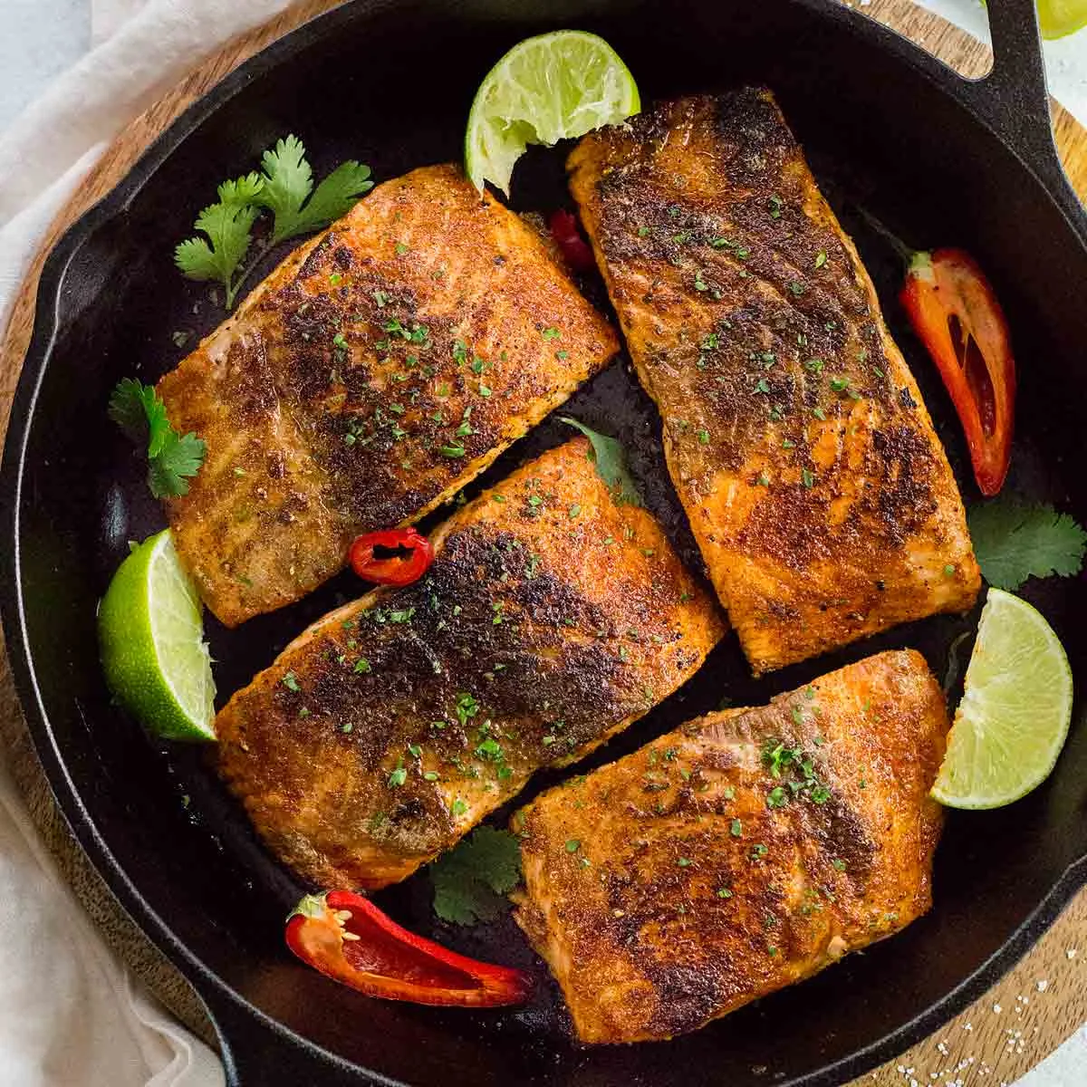 Blackened Salmon Blackened Salmon