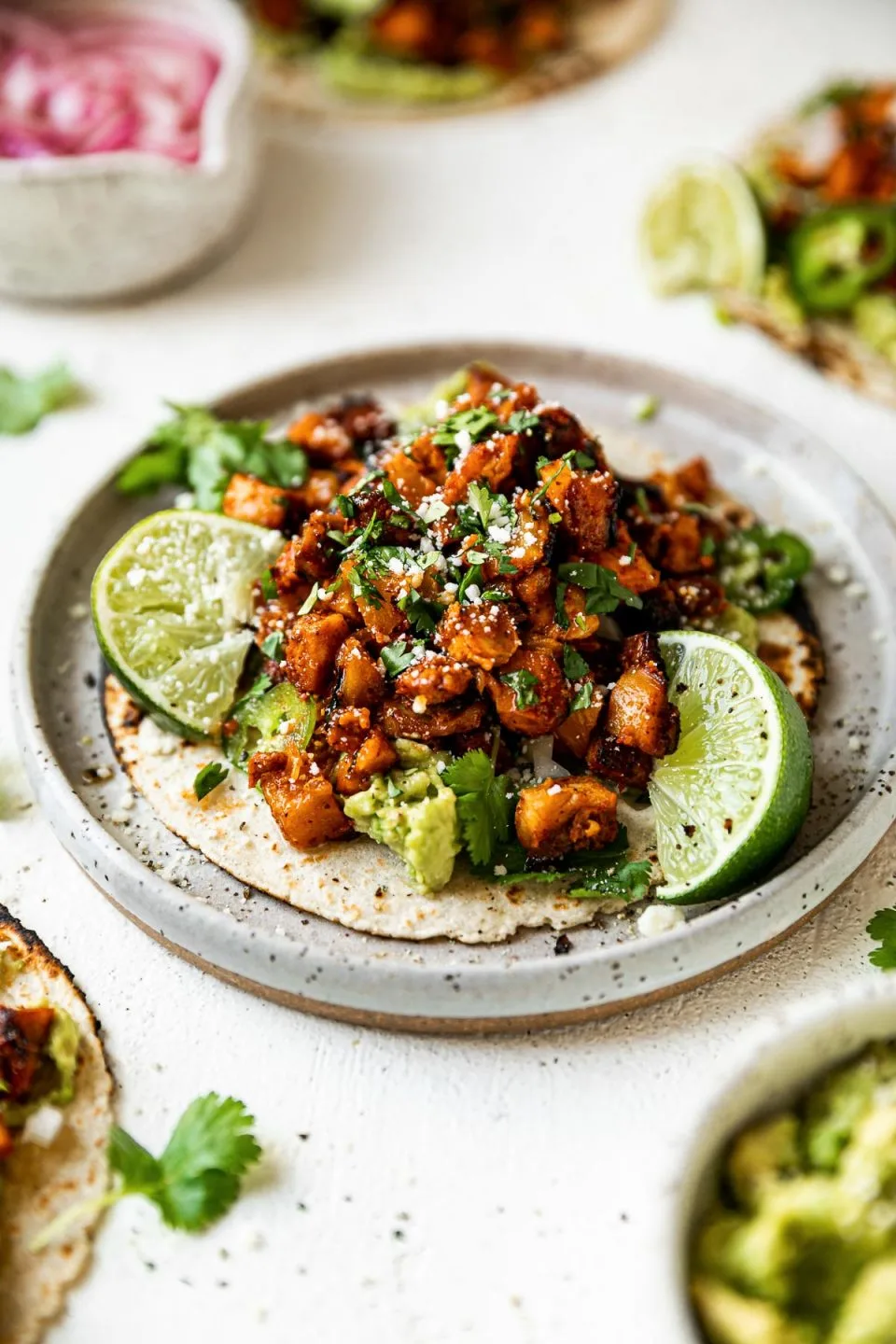 Chicken Asada Taco Plate Chicken Asada Taco Plate