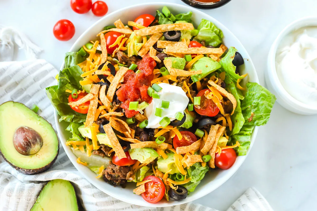 Beef Taco Salad Beef Taco Salad