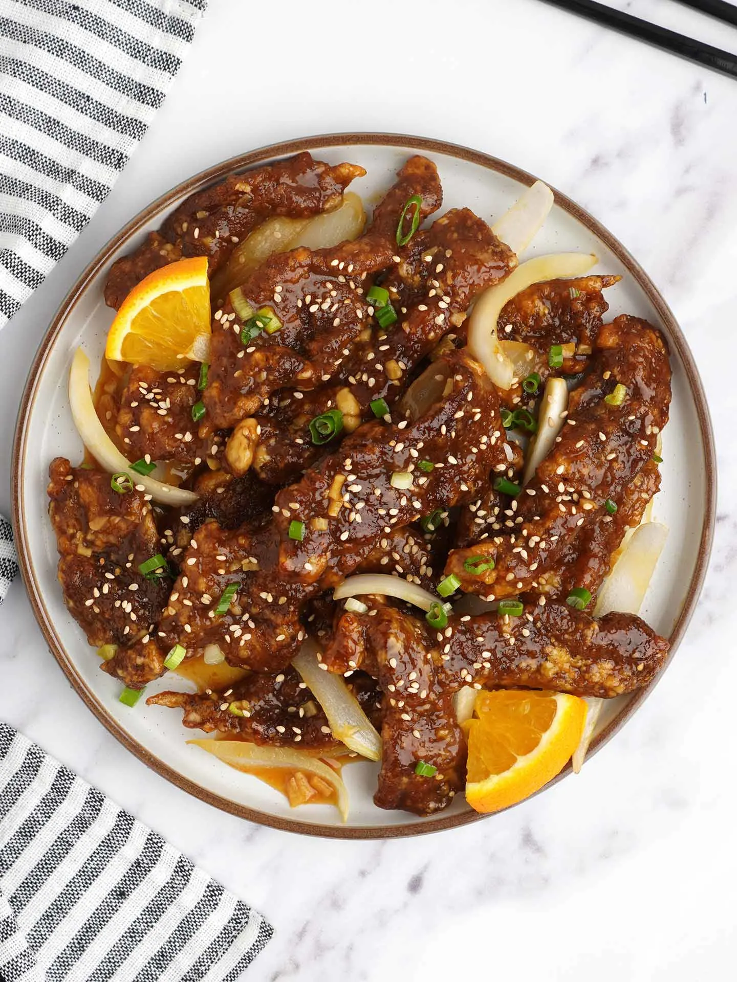 Orange Beef