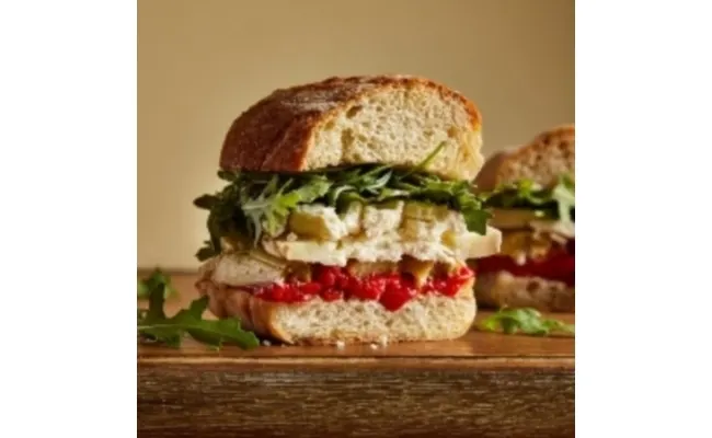 Vegetarian Provencal Sandwich Vegetarian Provencal Sandwich