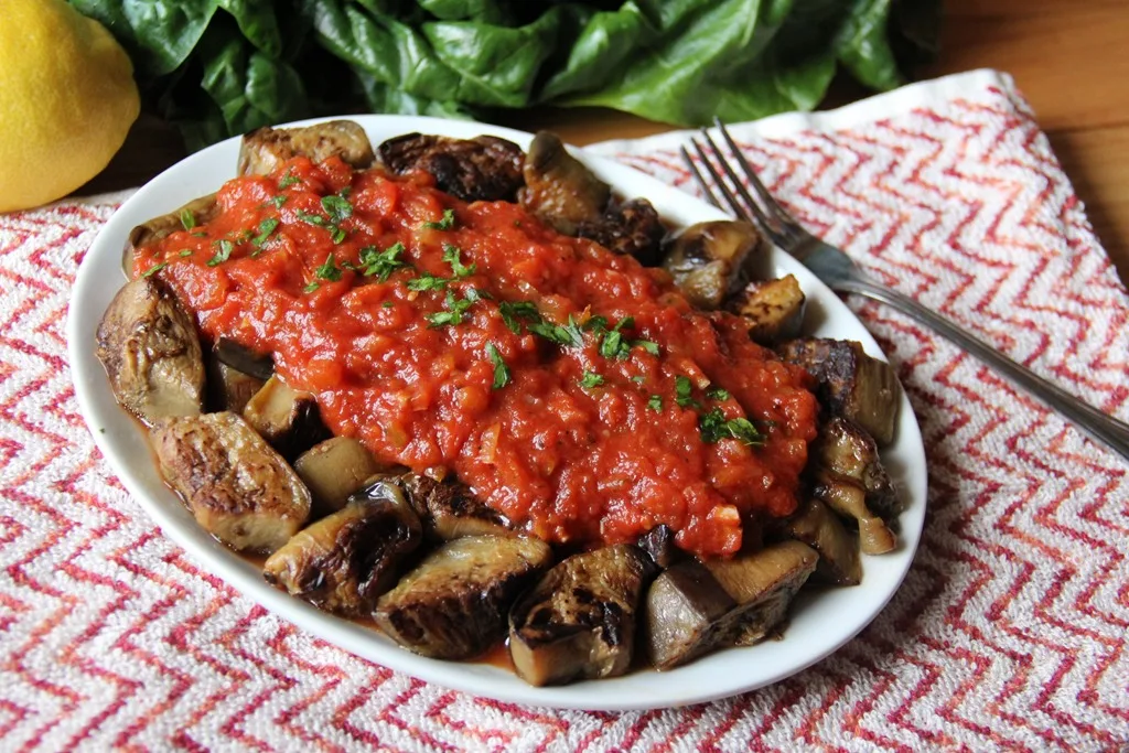 Vegan Eggplant Marinara Vegan Eggplant Marinara