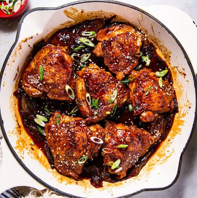 Dairy-Free Braised Chicken Thighs Dairy-Free Braised Chicken Thighs