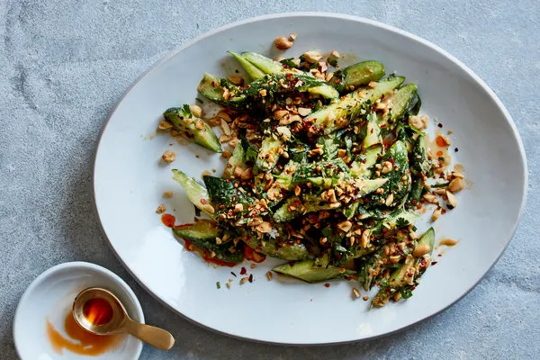 Individual Box Thai Cucumber Salad with Peanuts Individual Box Thai Cucumber Salad with Peanuts