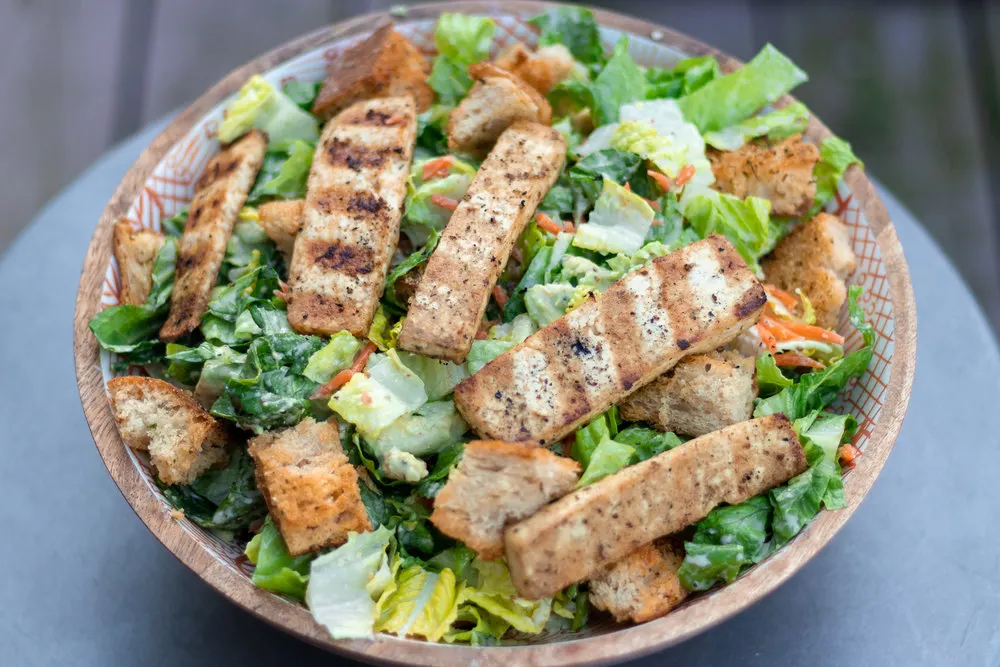 Thai Tofu Entree Salad Thai Tofu Entree Salad