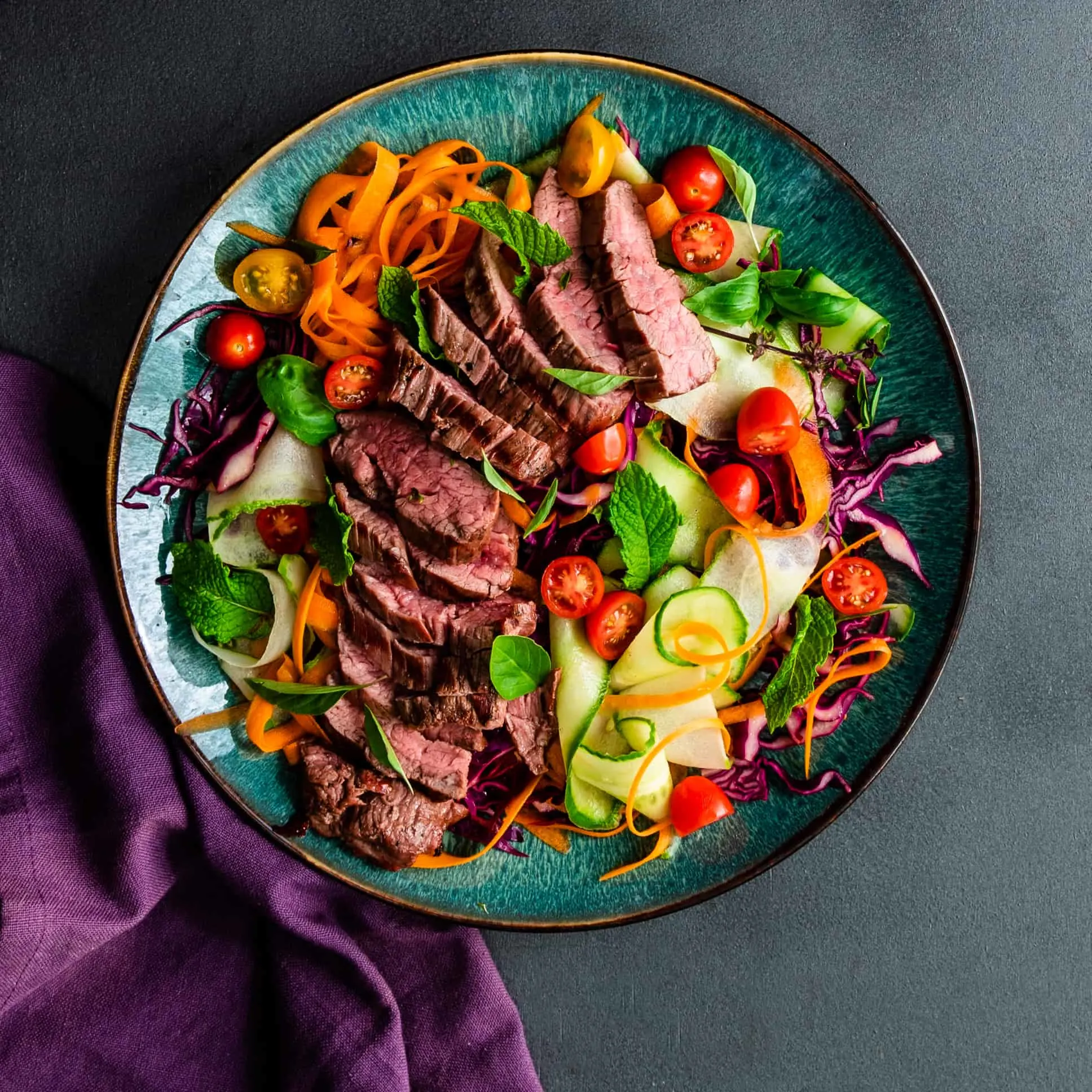Thai Beef Entree Salad Thai Beef Entree Salad