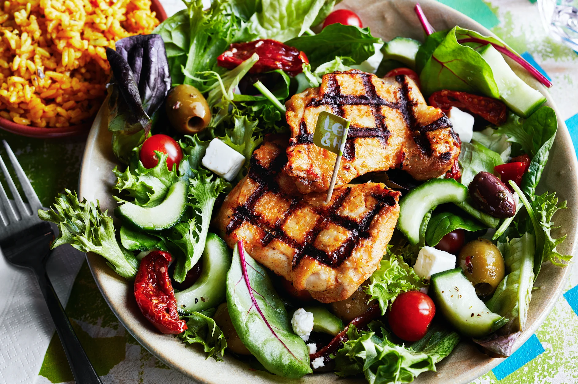 Thai Chicken Entree Salad Thai Chicken Entree Salad