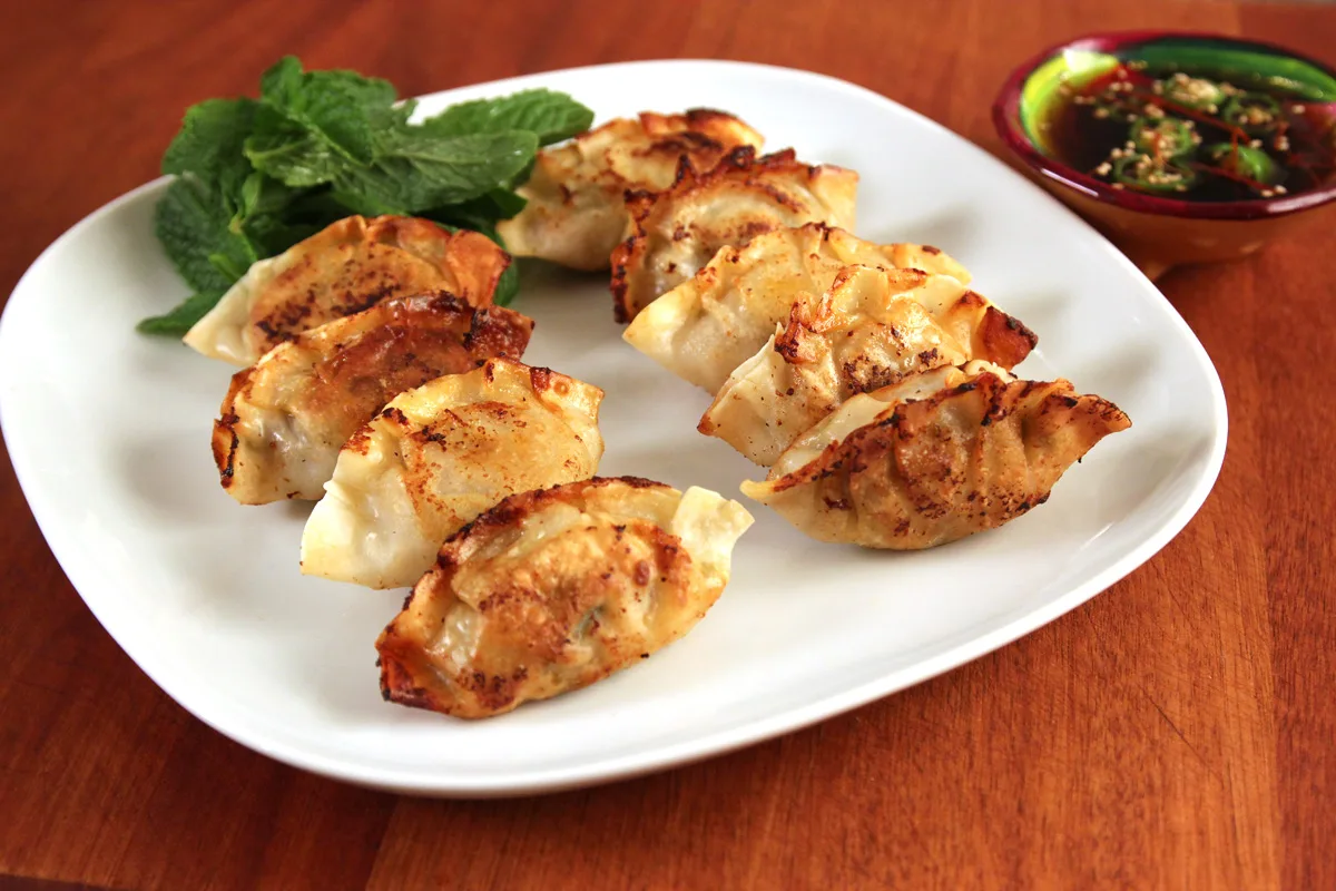 Fried Bulgogi Dumplings Fried Bulgogi Dumplings