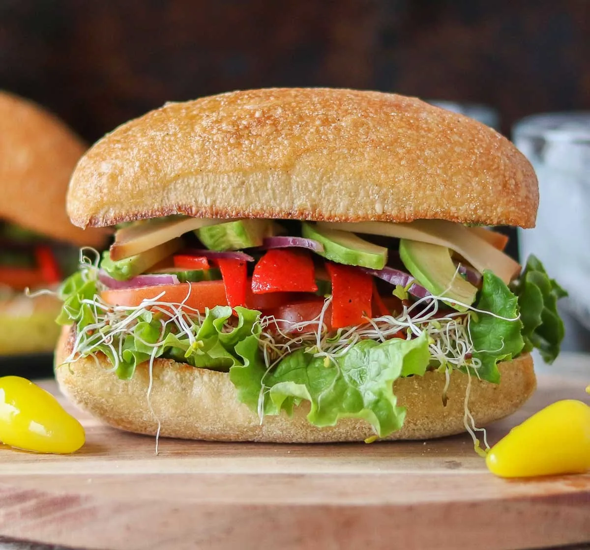 Vegan Love Sandwich & Garden Salad (Nut-Free) Vegan Love Sandwich & Garden Salad (Nut-Free)