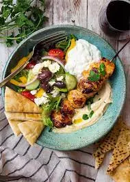 Individual Grilled Chicken Platter Box with Pita Individual Grilled Chicken Platter Box with Pita