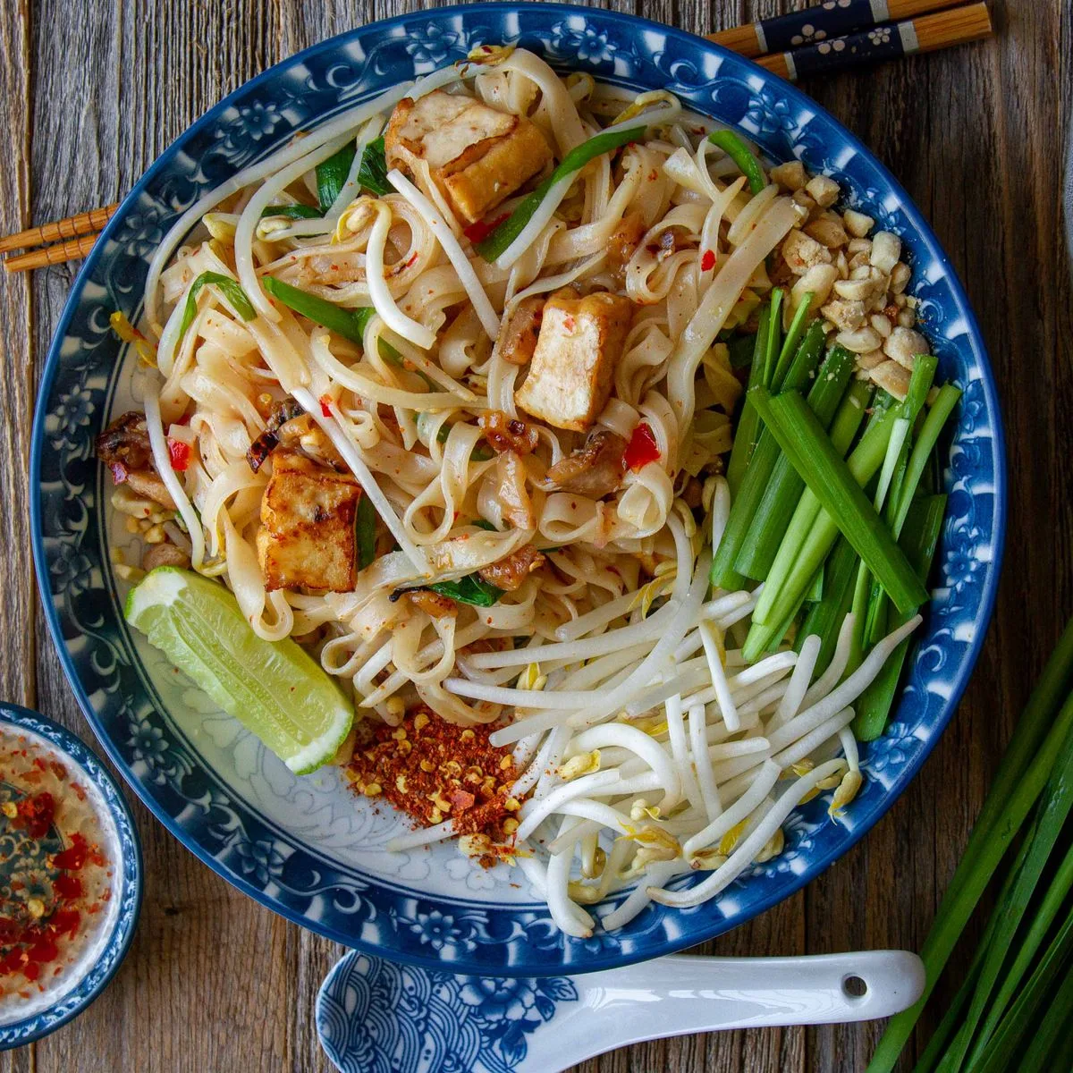 Shirataki Pad Thai Tofu Shirataki Pad Thai Tofu