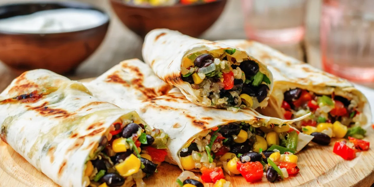 Vegetarian Burrito Vegetarian Burrito