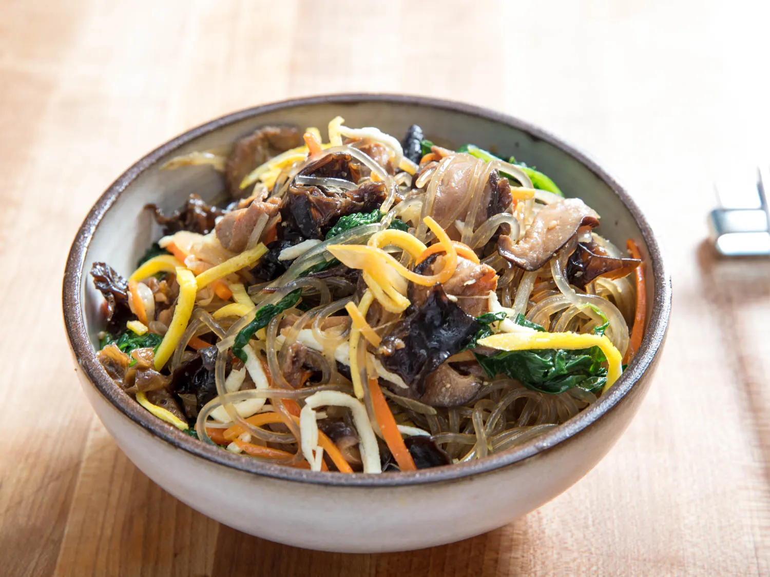 Grilled Korean Chicken Japchae Bowl Grilled Korean Chicken Japchae Bowl