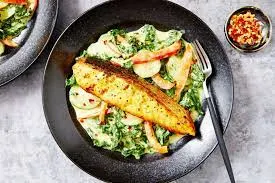 Coconut Turmeric Salmon Bowl Coconut Turmeric Salmon Bowl
