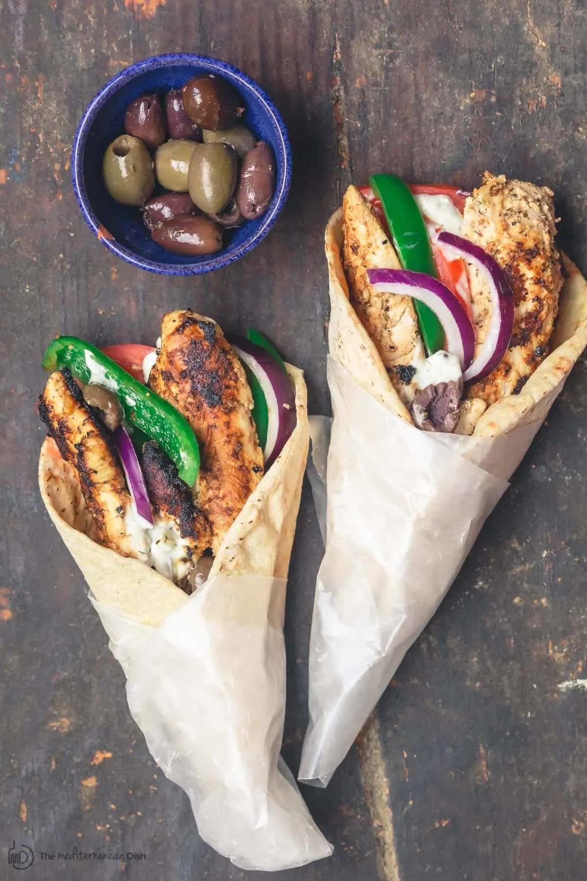 Individual Gyro Meat Wrap Box with Pita Individual Gyro Meat Wrap Box with Pita