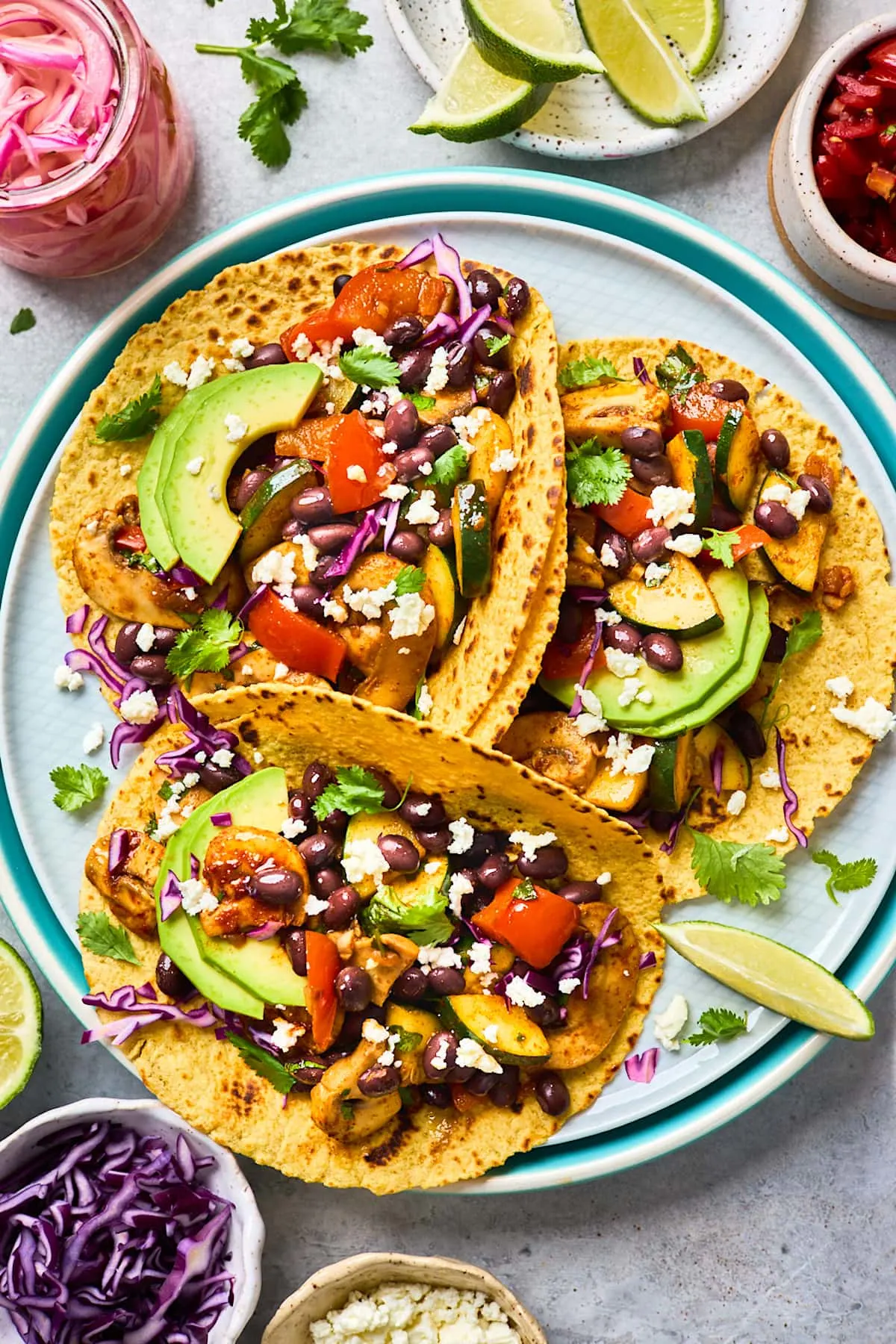 Veggies Tacos (Corn Tortilla) Veggies Tacos (Corn Tortilla)