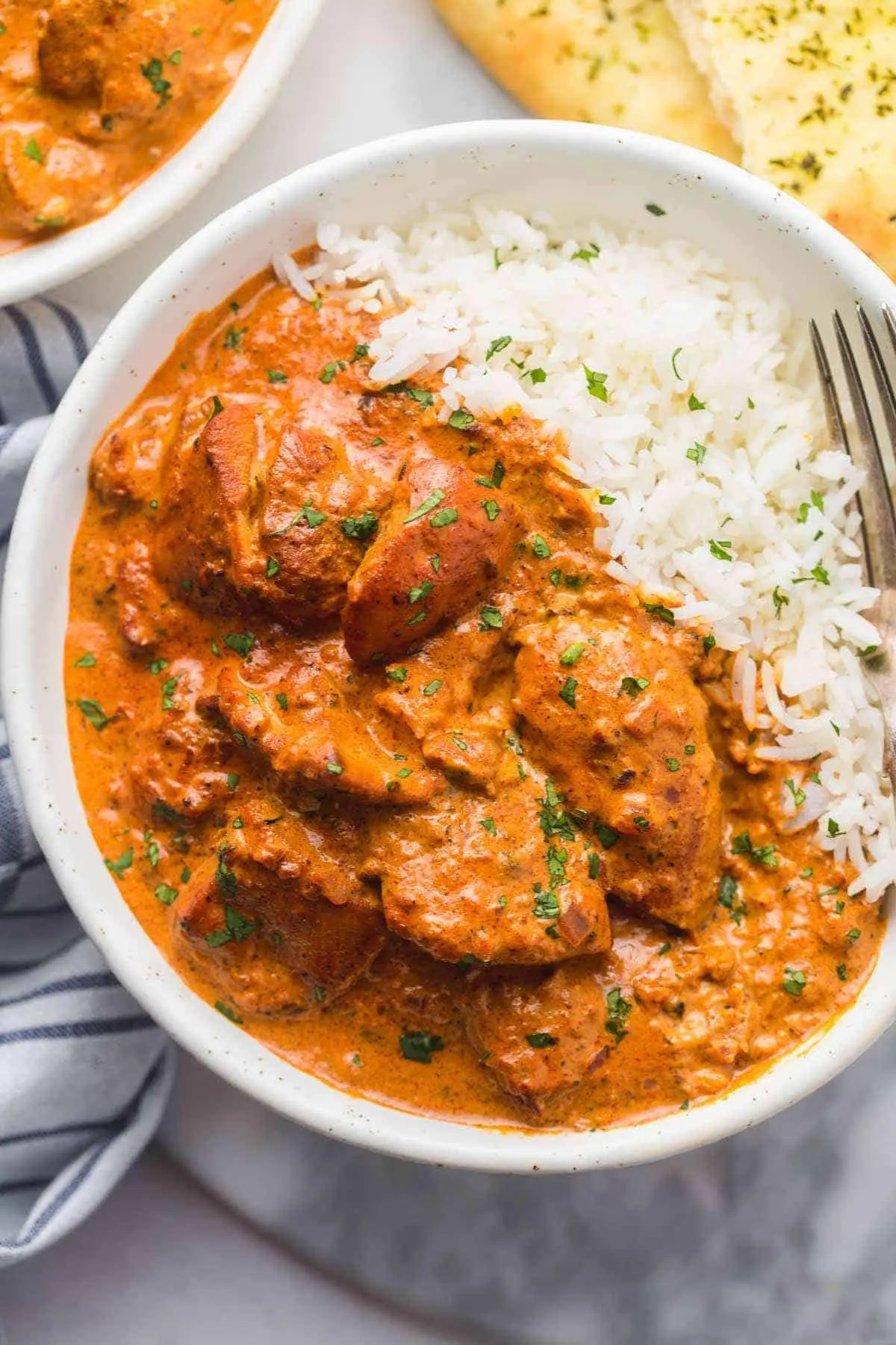 Chicken Tikka Masala with Basmati Rice & Cauliflower Potato Curry Chicken Tikka Masala with Basmati Rice & Cauliflower Potato Curry